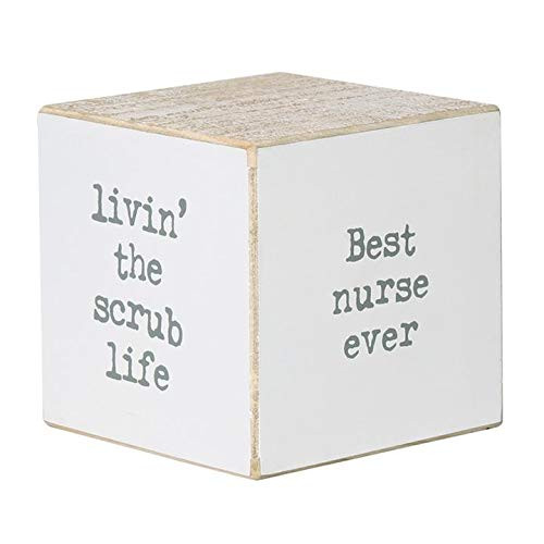 Collins Painting 4-Sided Block Sign -Nurse-