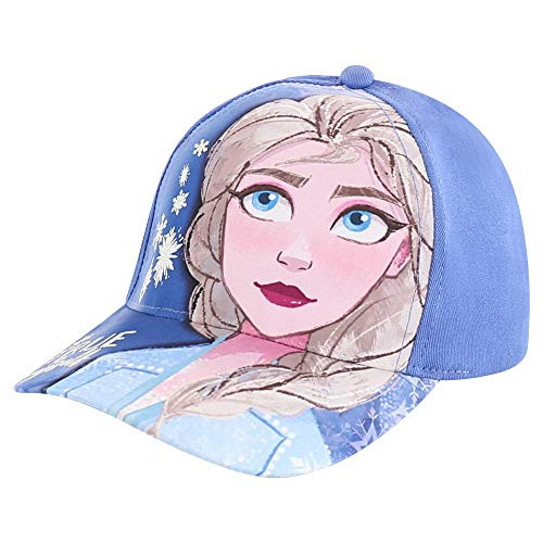 Disney Toddler Hat Ages- Frozen Elsa and Anna Kids Baseball Cap- Blue- Little Girl- Age 4-7 Disney Toddler Hat Ages- Frozen Elsa and Anna Kids Baseball Cap- Blue- Little Girl- Age 4-7