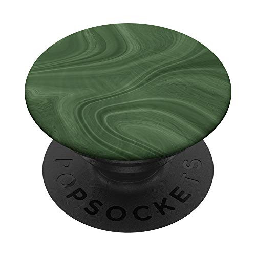 Sage Green Swirl PopSockets PopGrip- Swappable Grip for Phones  and  Tablets