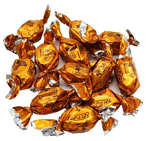 Mini Foil Orange Candy By-Design Orange Flavor Kosher By Zaza - -600gram- 
