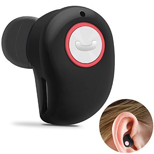 Wireless Mini Bluetooth Earbud, Bluetooth Headphones with Built-in Mic Single Invisible in-Ear Earphone Business Car Handsfree Headset for iOS Android V4.1 Noise Cancelling Headphone Wireless Mini Bluetooth Earbud, Bluetooth Headphones with Built-in Mic Single Invisible in-Ear Earphone Business Car Handsfree Headset for iOS Android V4.1 Noise Cancelling Headphone