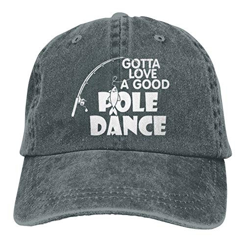 Gotta Love A Good Pole Dance?1? Baseball Cap Unisex Vintage Trucker Hat Adjustable Cowboy Hats for Mens Womens Deep Heather