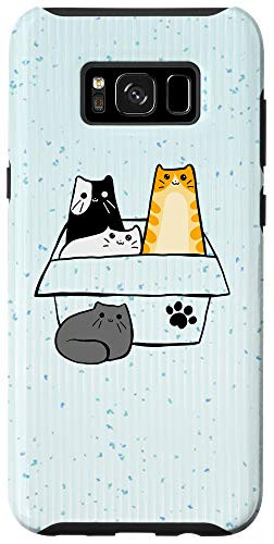 Galaxy S8Plus Cats In Box Cat Lover Cat Owner Cat Mom Cat Lady Phone Case