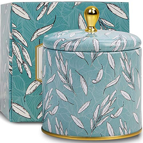 Sage Candle for Cleansing-Soy Candles for Meditation-Purification- Chakra Healing-Pure White Sage Aromatherapy Candles-Portable Travel Tin 7.05Oz Sage Candle for Cleansing-Soy Candles for Meditation-Purification- Chakra Healing-Pure White Sage Aromatherapy Candles-Portable Travel Tin 7.05Oz