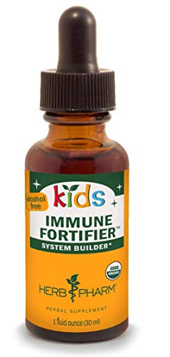 Herb Pharm Kids Certified-Organic Alcohol-Free Immune Fortifier Liquid Herbal Formula- 1 Ounce -FKFORT01-