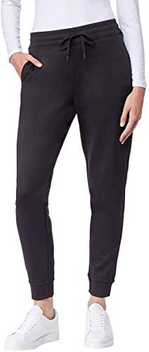 32 DEGREES Ladies' Tech Fleece Jogger- Black- Large
