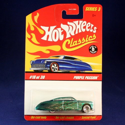 Hot Wheels Purple Passion -Blue- 2006 Classics 1-64 Scale Series 3 Die Cast Vehicle Hot Wheels Purple Passion -Blue- 2006 Classics 1-64 Scale Series 3 Die Cast Vehicle