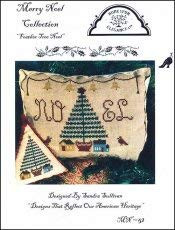 Feather Tree Noel Cross Stitch Chart