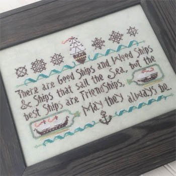 Good Ship Sampler Cross Stitch Chart