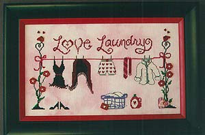 Love Laundry Cross Stitch Chart