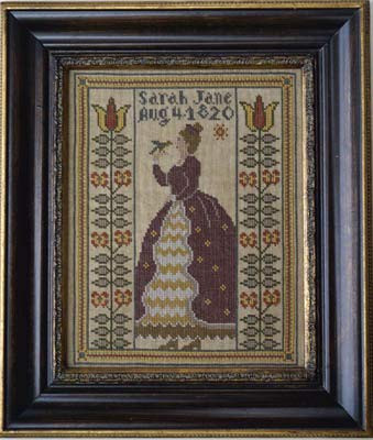 Miss Sarah Jane Cross Stitch Chart