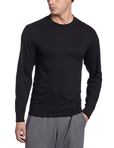 Soffe Dri Release Long Sleeve Tee Black Medium