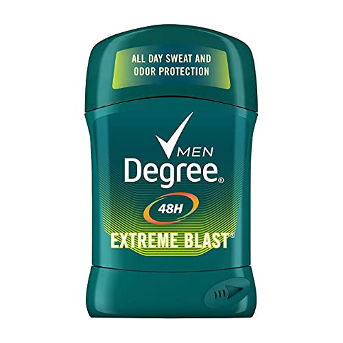 Degree Extreme Blast Original Protection Antiperspirant Stick 1.7 oz -Pack of 5-
