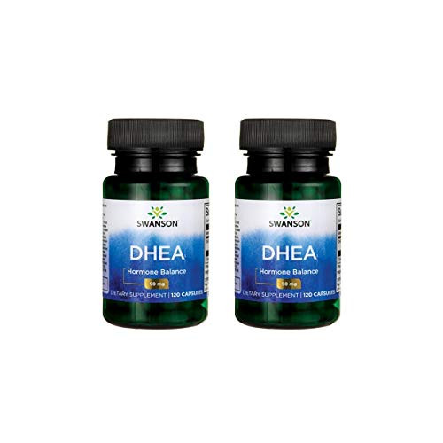 Swanson Dhea 50 mg 120 Caps 2 Pack