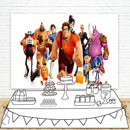White Photography Background 7x5 Ralph Backdrops for Birthday Party Vinyl Photographic Background Baby Shower Kids Holiday Photo Pictures White Photography Background 7x5 Ralph Backdrops for Birthday Party Vinyl Photographic Background Baby Shower Kids Holiday Photo Pictures