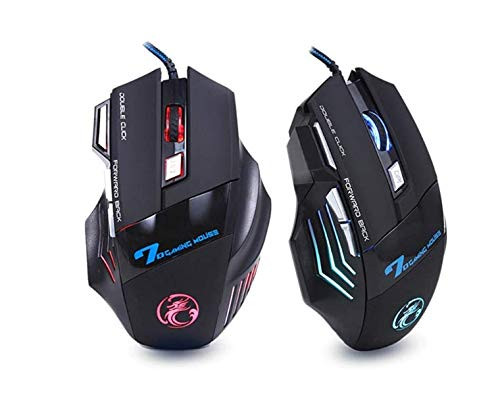 Wired Gaming Mouse 7 Button LED 5500 DPI USB Computer Mouse Gamer Mice X7 Silent Mause with Backlight for PC Laptop Wired Gaming Mouse 7 Button LED 5500 DPI USB Computer Mouse Gamer Mice X7 Silent Mause with Backlight for PC Laptop