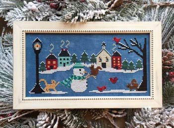Snow Many Friends Cross Stitch Chart