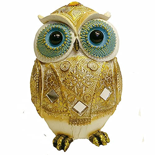 Owl Statue Decor Owl Figurines Ornament for Home Decor- Living Room Bedroom Office Decoration- Bookshelf TV Stand Decor Gifts Owl Statue Decor Owl Figurines Ornament for Home Decor- Living Room Bedroom Office Decoration- Bookshelf TV Stand Decor Gifts