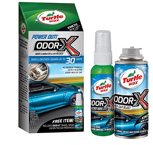 Turtle Wax 50653 8015665 Odor-X Multi-Surface Cleaner Conditioner- 2.52 Fluid_Ounces- 2 Pack