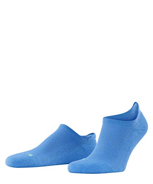 FALKE Unisex-Adult Cool Kick No Show Socks- Breathable Moisture Wicking- Anti-Blister- Non Slip- Blue -Og Ribbon Blue 6318-- US 5-6 -EU 37-38 ? UK 4-5-- 1 Pair