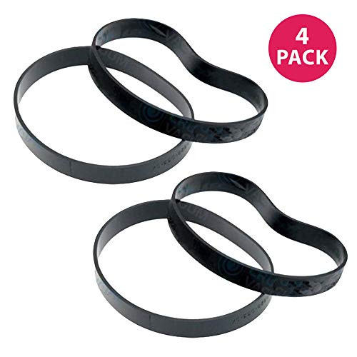Think Crucial Replacement Vacuum Belt Parts Compatible With Bissel Part #3200 - -Style 8 and 14 Belts - Part Fits Vac Models LiftOff Mod89Q9, 18Z6, 3750, 6595, 6801 - Bulk Size (4 Pack)