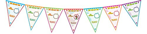 Teacher Created Resources All About Me Pennants Bulletin Board (5578)