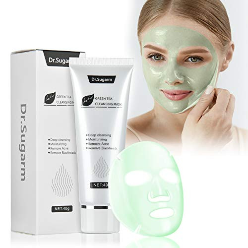 Blackhead Remover Mask Skin Care Remove-Tear-off Mask Pure Plant Green Tea Extract-Deep Cleansing Pore Strip Moisturizing Oil Control-Peel off Mask.