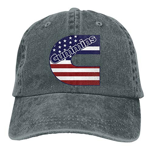 PROS Cummins Trucker Hat Adjustable Baseball Cap Snapback Hat Unisex Denim Hat PROS Cummins Trucker Hat Adjustable Baseball Cap Snapback Hat Unisex Denim Hat