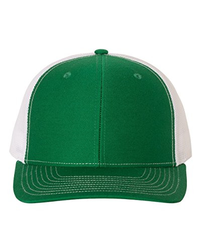 Richardson Trucker Snapback Cap-Kelly/White-Adjustable
