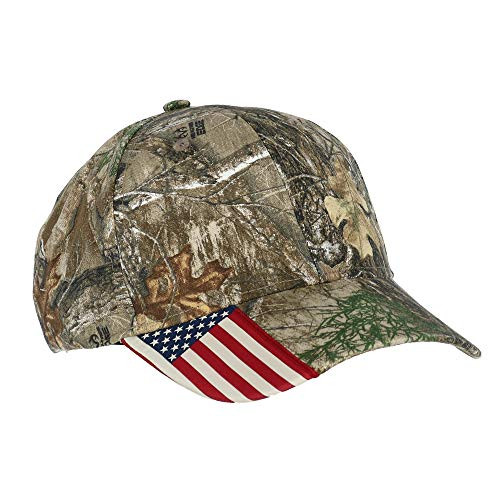 Outdoor Cap CWF305 Men's Cap with Flag Realtree Xtra One Size