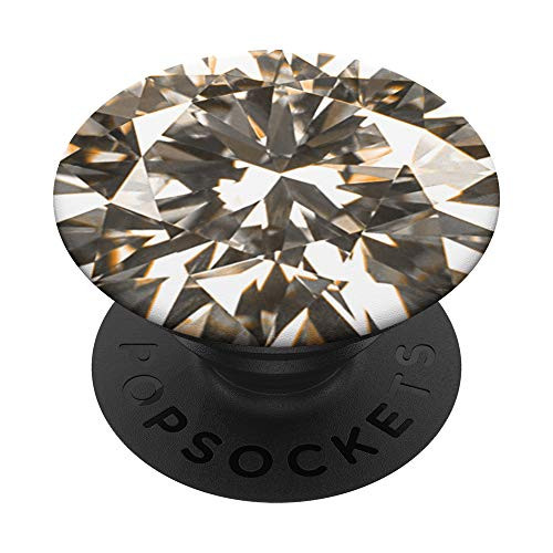 Geometric Abstract Yellow Orange White Black Deco Glam Cute PopSockets Grip and Stand for Phones and Tablets