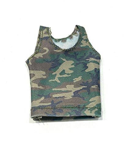 FIGLot Green Camo Tank Top for 7inch WWE GI Joe Roadblock -Figure NOT Included-