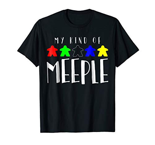 My Kind of Meeple T-Shirt. Tabletop Board Game Shirt.