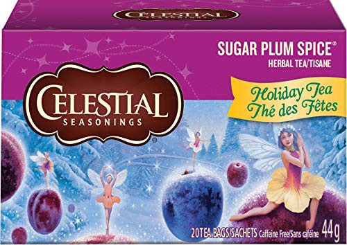 Celestial Seasonings Herbal Tea, Sugar Plum Spice, 20 Count Box Celestial Seasonings Herbal Tea, Sugar Plum Spice, 20 Count Box