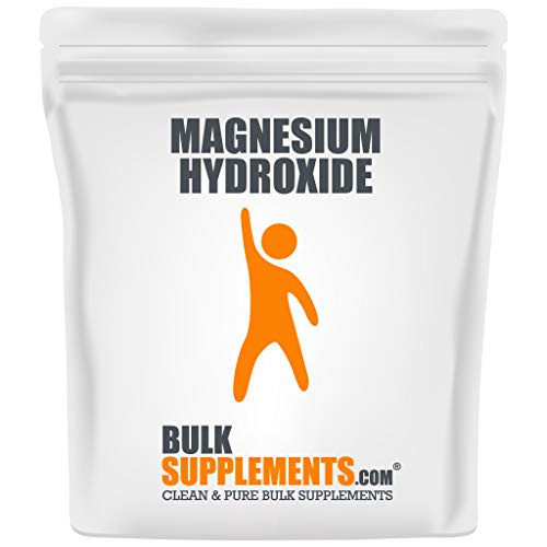 BulkSupplements.com Magnesium Hydroxide Powder - Magnesium Supplement - Mild Laxative - Colon Support -500 Grams- BulkSupplements.com Magnesium Hydroxide Powder - Magnesium Supplement - Mild Laxative - Colon Support -500 Grams-
