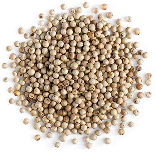 White Pepper Peppercorns Whole - White Peppercorn Spice 100g White Pepper Peppercorns Whole - White Peppercorn Spice 100g