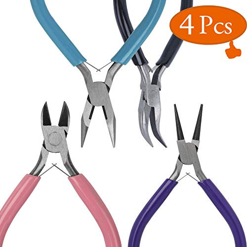 YUGDRUZY Jewelry Pliers,Jewelry Making Tools,Jewelry Making Supplies Kit,Jewelry Tool Kit,Jewelry Repair,Jewelry Making Findings Kit,Jewelry Findings Making Repair Jewelry Pliers Kit Jewelry Repair