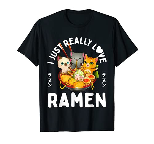 Love Ramen Japanese Noodles Kawaii Neko Anime Cat Gifts T-Shirt Love Ramen Japanese Noodles Kawaii Neko Anime Cat Gifts T-Shirt