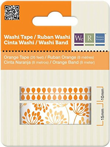 We R Memory Keepers Washi Tape- Orange