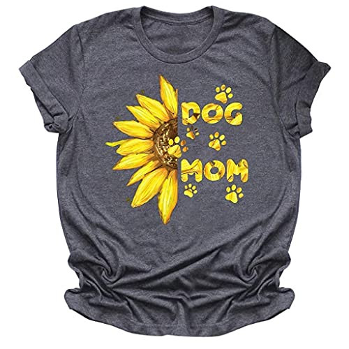 MYHALF Mama Shirt Women Funny Rainbow Shirts Mothers Day T Shirt Funny Graphic Casual Print Tee Tops -Gray- XL- MYHALF Mama Shirt Women Funny Rainbow Shirts Mothers Day T Shirt Funny Graphic Casual Print Tee Tops -Gray- XL-