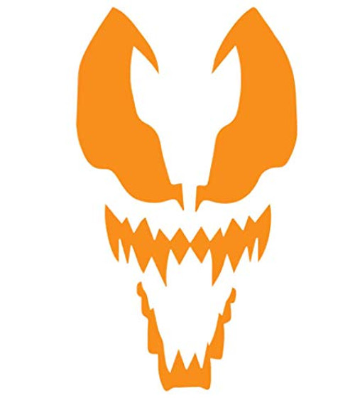 Venom Spider Vinyl Sticker Decals for Car Bumper Window Laptop Tablet Phone -12inch x 7inch- Orange- Venom Spider Vinyl Sticker Decals for Car Bumper Window Laptop Tablet Phone -12inch x 7inch- Orange-