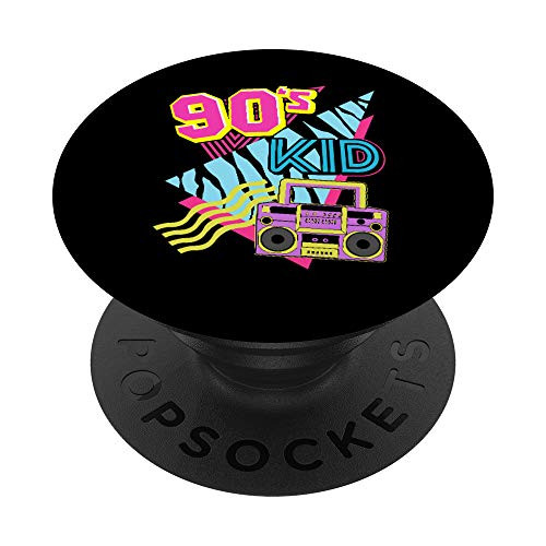 90's Kid Boombox 1990s Nostalgia 80s Baby Retro Party Design PopSockets PopGrip- Swappable Grip for Phones  and  Tablets 90's Kid Boombox 1990s Nostalgia 80s Baby Retro Party Design PopSockets PopGrip- Swappable Grip for Phones  and  Tablets