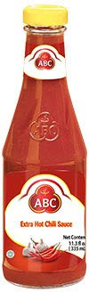 ABC Extra Hot Chili Sauce- Spicy Hot Sauce- Sambal Chili- Stir Dipping BBQ- Indonesian ABC Sauce- 11.3oz / 335ml -Pack of 2-