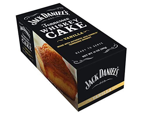 Great Spirits Baking Jack Daniels Vanilla 10 oz Liquor Cake - Cakes for Delivery - The Best Gift for Birthdays- Holidays- Graduation or Bachelor/Bachelorette Parties