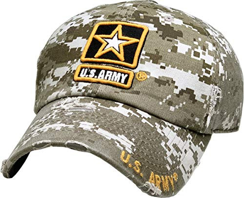 KBARMY-003 DIGI-CIT US Army Officially Licensed Baseball Cap Military Vintage Adjustable Ha