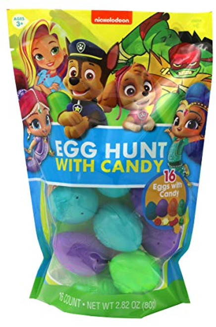 Nickelodeon Paw Patrol- Shimmer and Shine- and TMNT Assorted Candy Filled Eggs- 16 Count Nickelodeon Paw Patrol- Shimmer and Shine- and TMNT Assorted Candy Filled Eggs- 16 Count