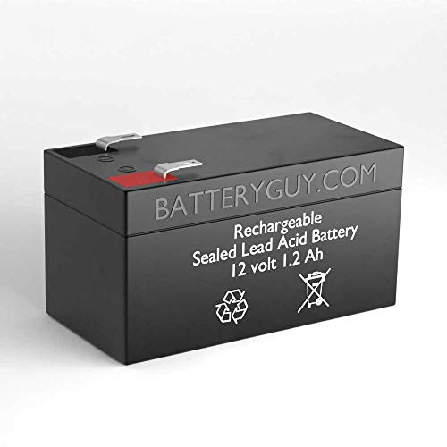 BatteryGuy 12V 1.2AH SLA Replacement Battery for BB Battery BP1.2-12 - Rechargeable