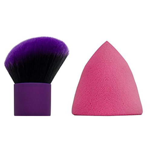 Royal and Langnickel Moda Angled Kabuki and Magic Makeup Sponge Royal and Langnickel Moda Angled Kabuki and Magic Makeup Sponge
