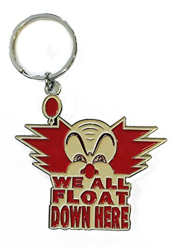 We All Float Down Here Miniseries Parody Enamel Metal Ring Key Chain Keychain