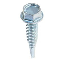 Selecta TK10114J 10 x 1-1/4 Hex Washer Head Self-Drilling Screws- Jar of 100